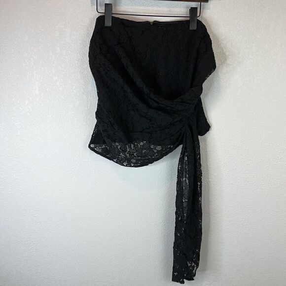 NWT Mare Mare X Anthropologie Corseted Lace Tube Top XS - Picture 2 of 13